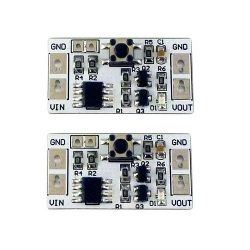 SL92B02  3-20V 5A Modulo Interruttore Autobloccante Bistabile LED Driver Controller Relè Touch Scheda Elettronica 2 Pezzi