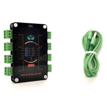 USB-zu-8-Kanal-RS485-Seriell-Konverter Typ C zu 8-Kanal-485-Seriell-Port-Konverter CH348-Erweiterungsmodul EKU081