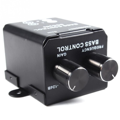 Auto Auto Remote VerstäRker Subwoofer Auto Audio Equalizer Crossover Bass Controller Bass Equalizer Controller 4 RCA 1