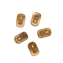 5 St NFC Flash Nail Sticker LED Bare Chip Intelligent Luminous Nagellampa Nail Sticker Enhancement, Gult Ljus