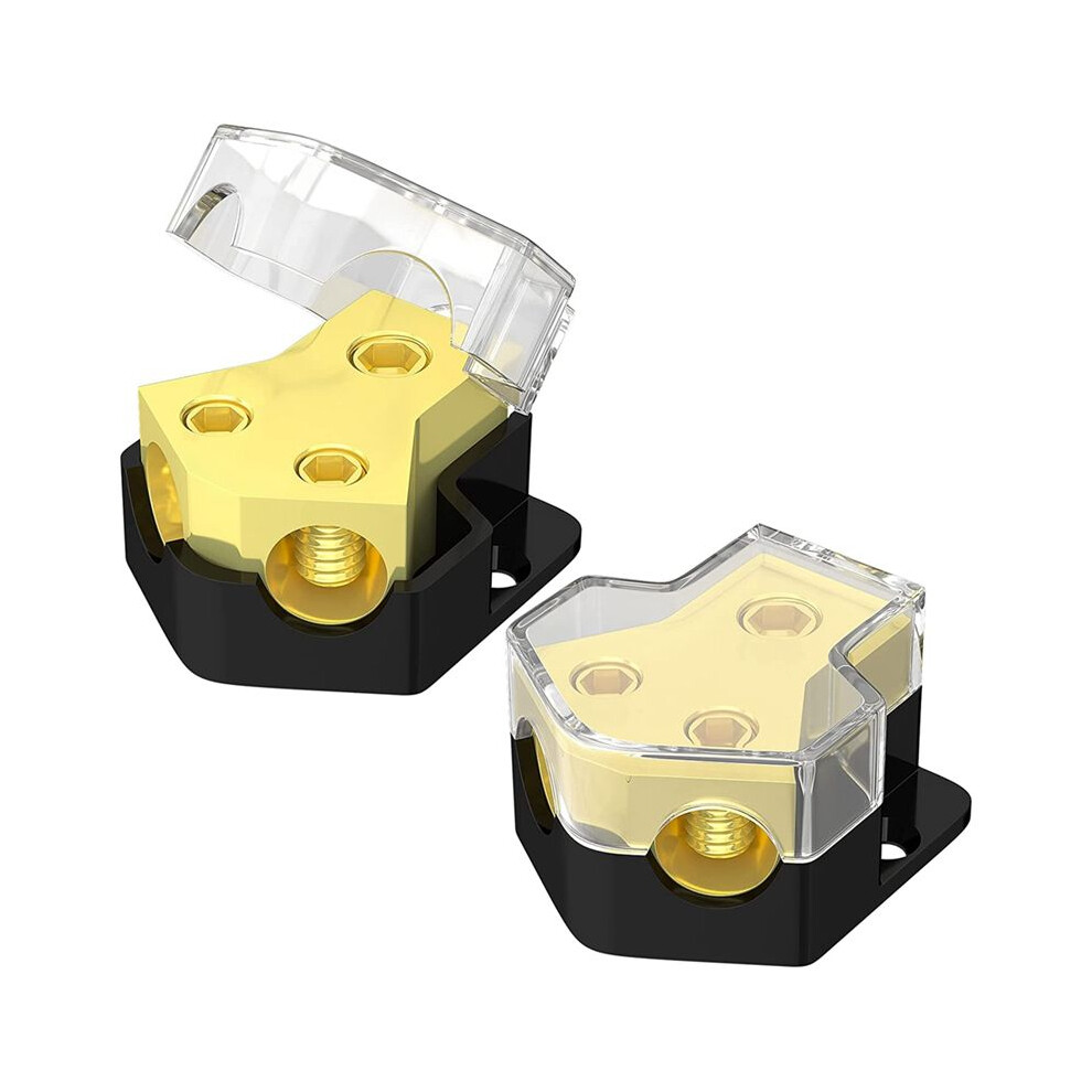 12V Power Distribution Block Car Audio Splitter 2 4852351706720