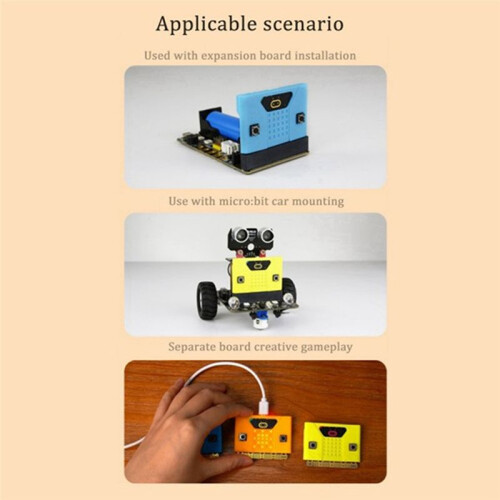 BBC Microbit V2 Development Board Educational Makecode Python Programmering Programmerbart LäRande Kit FöR Skolan