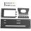 PCI-E Riser PC  Card Universal Vertical Kickstand Base 2/3 Slots GPU Bracket Holder - RTX3060 3090 4090 RX(C) 1