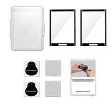 Voor Insta360X3 Gehard Glas Film HD Screen Protector 2 STUKS Gebogen Beschermende Film Beschermers Accessoires