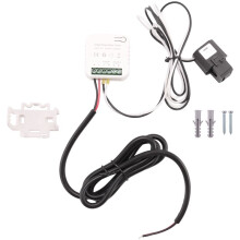Tuya WiFi EnergimäTare 80A med StröMtransformatorkläMma KWh Power Monitor Elstatistik 90- 250V(1CT)