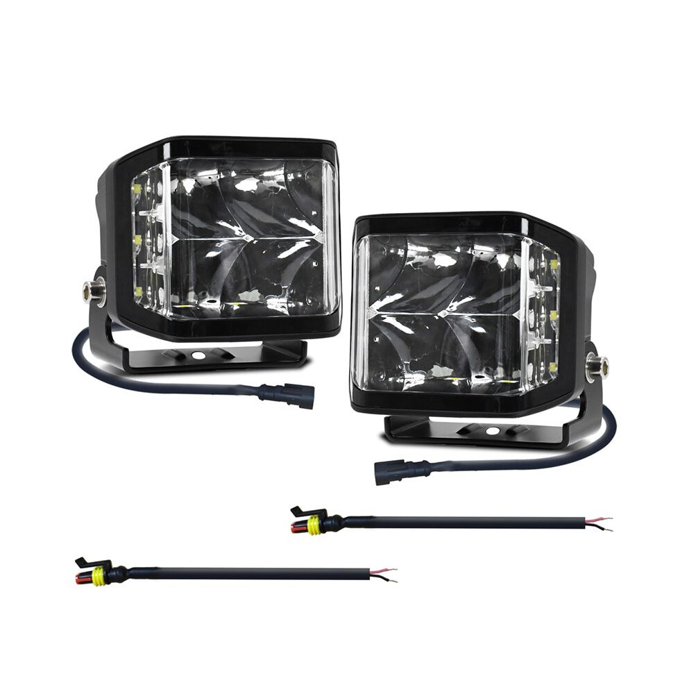 Led Worklights 100W 10000Lm Offroad Fog For Truck Suv Boat Work Lights Night Driving Lamp 9-30V 2Pcs White/Light 6033629376762