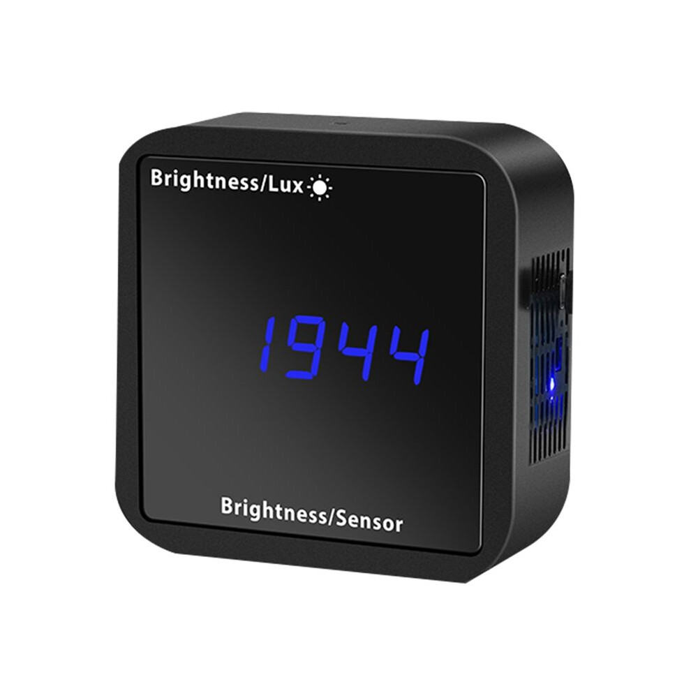 Tuya Zigbee Light Sensor Brightness Detector With Temperature Humidity Detection Display Home Security Linkage 4713184351290