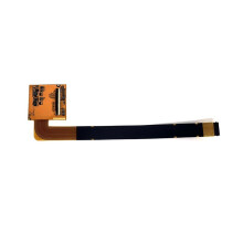 Para D7500 Pantalla LCD Pantalla Bisagra Eje Giratorio Flex Cable FPC Conectar Placa Base CáMara Pieza de Repuesto