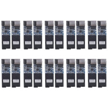 10Par Fiber Optisk Media Converter 10/100Mbps Single Mode Single 20Km Fiber SC Port Fiber