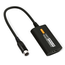 For SS Saturn -Compatible Converter Saturn 16:9/4:3 S-Video Input 1080P Adapter