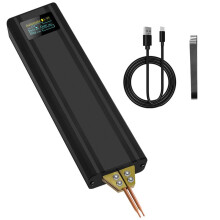 80-Gear OLED Digital Display Spot Portable Dual-Pulse Mobile Phone Battery Cell 18650 Lithium Battery Spot