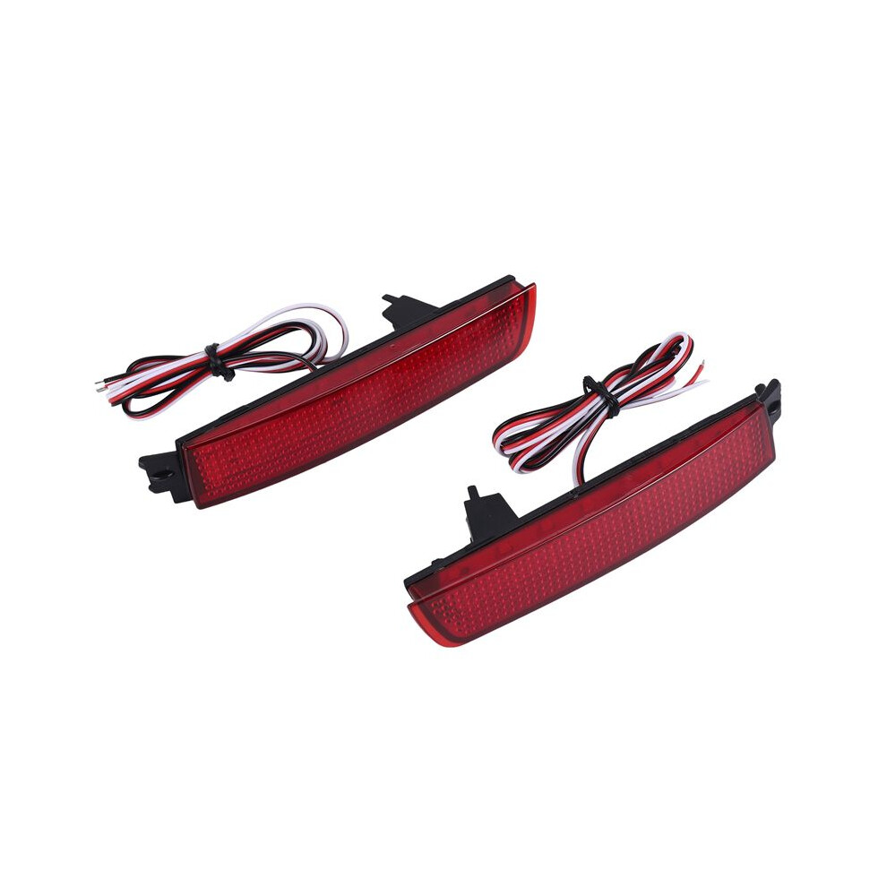 Lens Rear Bumper Reflector Lamp Led Tail Brake For Juke Murano Quest Sentra Fx35 265605C000 Red/Light 6032472372273