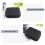 Digital Storage Bag Multifunctional Data Cable Headphone Mobile Power Hard Disk Storage Bag Zipper Storage Box 2