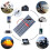5W 12V Polysilicon Solar Panel Outdoor Portable Wa 3