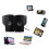 Mini Portable USB Stereo Speakers Line Controller 8