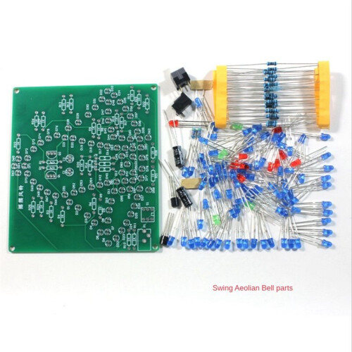 DIY Electronic Kit  4.5-5V Swing Wind Chime Windbell Soldering Project Practice Learning Kit, Ohne Koffer 1
