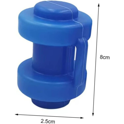 8pcs Durable Plastic Trampoline Pole Caps Replacement for Secure Safety Net and WearResistant Use 2