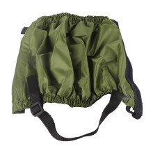 Waterproof Polyester Hiking Leg Gaiters for Camping, Mountaineering, Fishing, Military Green