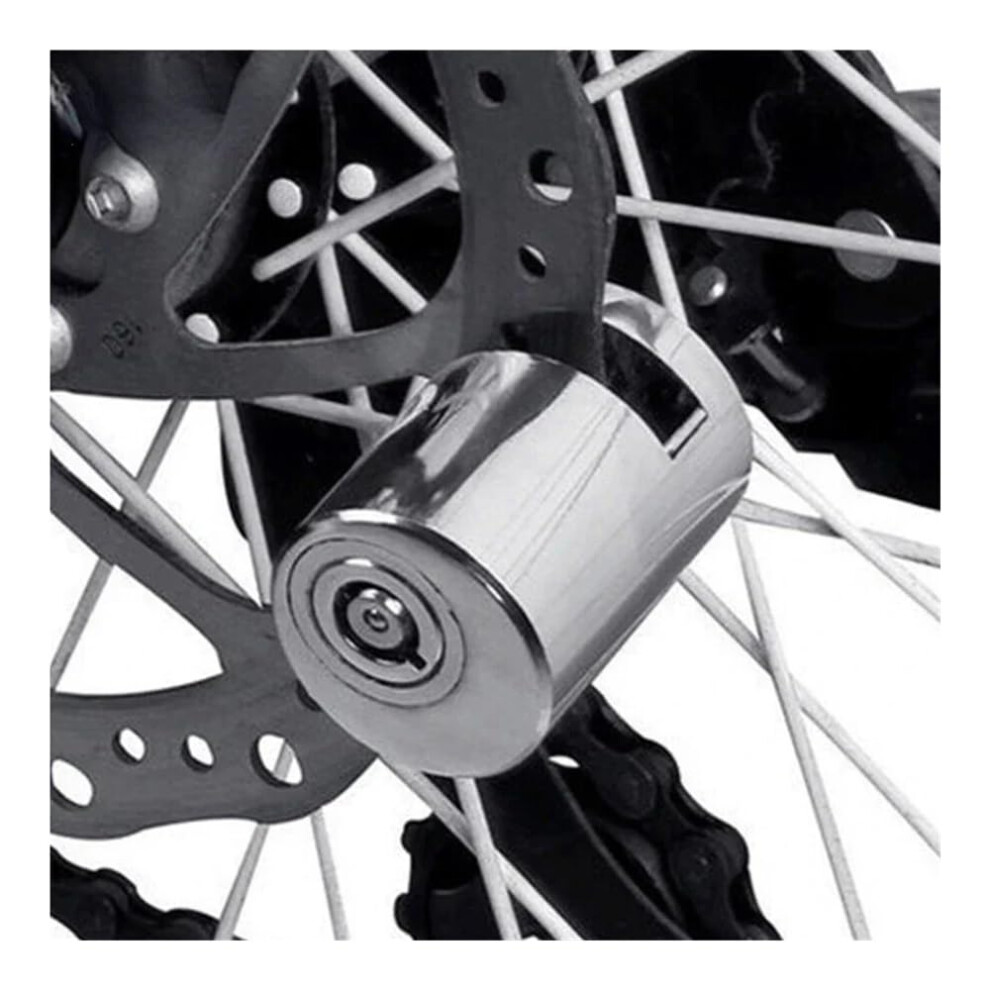 Motorcycle Disc Brake Lock Antitheft Waterproof Steel Security For Motorbike Bicycle Scooter 9187378436592