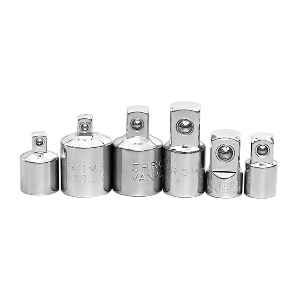 6Pcs Metric Deep And Shallow Socket Set, Chrome Vanadium, Secure Grip For Auto And Home 9382693271150