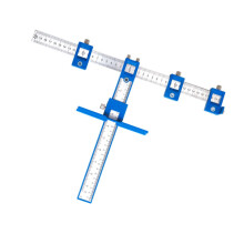 Punching Locator For Skewed Adjustable Punching Tool Alignment For DIY Furniture Making