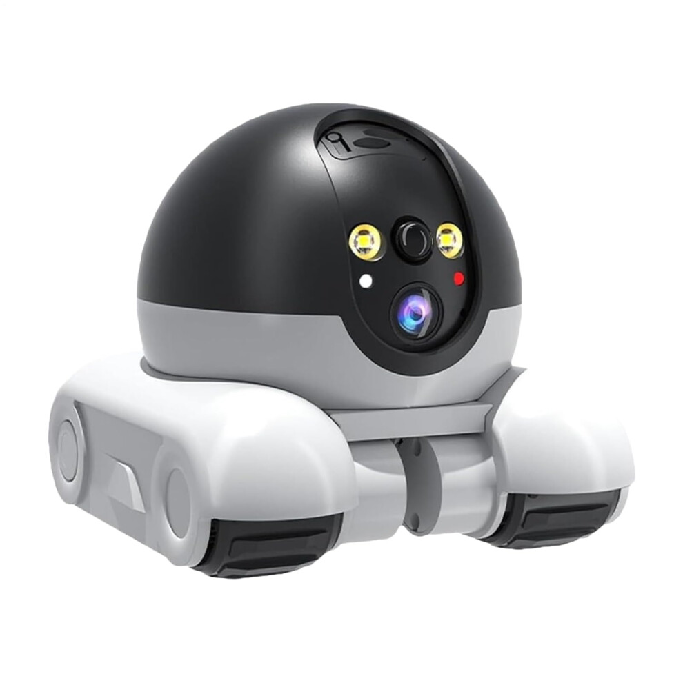 1080P Wifi Security Camera With 360 Dual Lens, Ai Motion Tracking, Night Vision And App Control 9347817517736