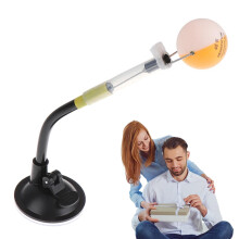 Table Tennis Trainer - Portable Sucker Base Ball Holder with Fast Return System for Kids and Adults Skill Improvement
