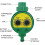Garden Irrigation Timer with Programmable Watering Cycles for Lawn and Drip Systems, Battery Operated 5
