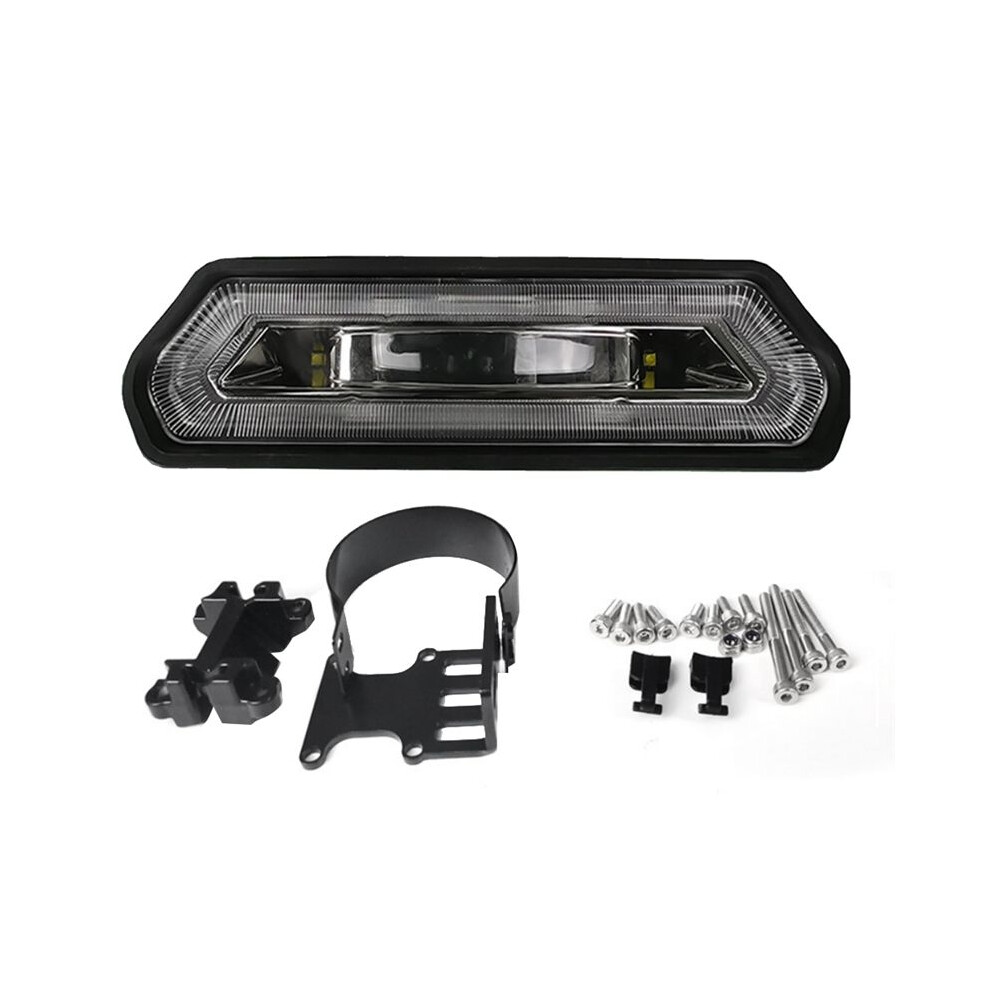 Utv 1.75In To 2In Roll Bar Led Chase Brake Red For Rzr 900 1000 Can Am Maverick Light 6032959037886