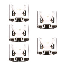 -Compatible Port Replacement Kit for PS4 Pro/Slim Console Interface Socket Repair Accessory for System Maintenance