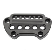 Motorcycle Indicator Light Handlebar Top Press Code Handlebar Clamp Rod Riser for Sportster 1995- Dyna 2006-