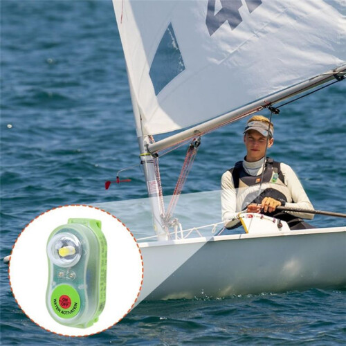 Life-Saving Vest Flash Emergency Underwater Activated Led  Light Emergency Water Survival 5 Pcs 2