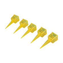 Rain Gauge 5 Pack Outdoor Waterproof Garden Lawn Tool for Accurate Rainfall Measurement