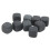 Basalt Whiskey Stones Set with Storage Bag, Reusable Chilling Rocks, 9pcs 1