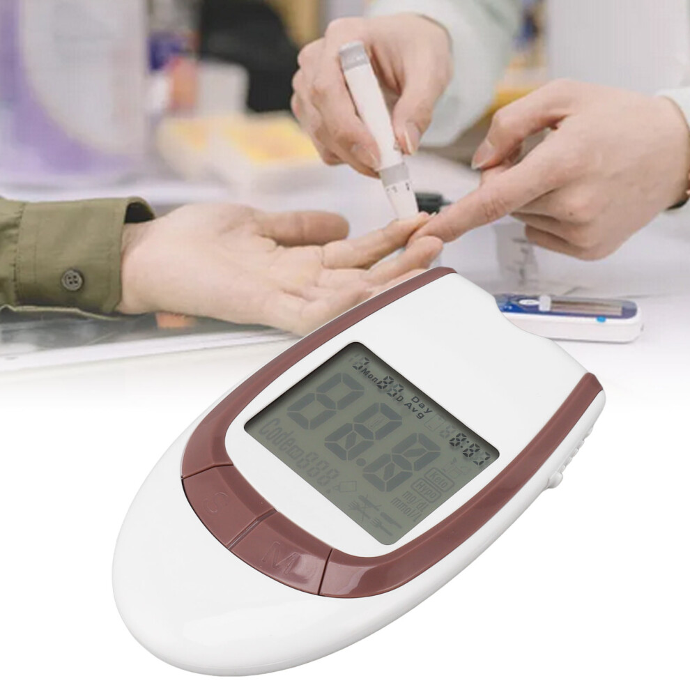Electric Blood Glucose Monitor Kit, Accurate Home Diabetes Test