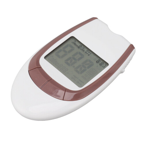 Kit de Moniteur de Glucose sanguin Résultats Rapides Écran LCD Grand Format, Sans Codage