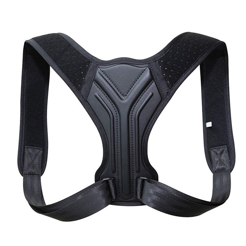 Back Posture Corrector Corset Clavicle Spine Alignment Back Support Belt, Adult, Size Large, Soft Comfortable Strip
