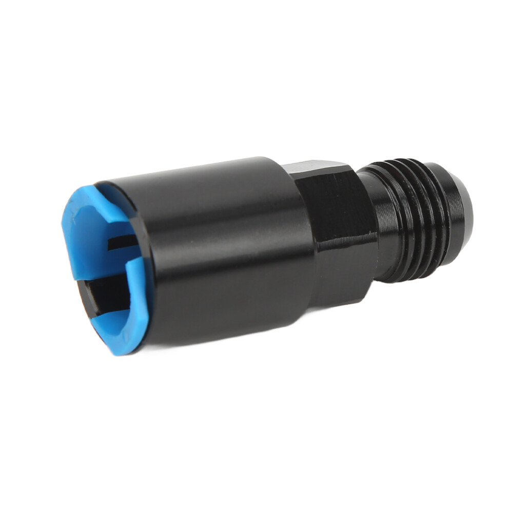 Fast Disconnect Efi Adapter An Male Anodized Aluminum 5/16In Fitting Black 7651382245621