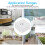 16A ZigBee 3.0 Smart-Schaltmodul, ABS, 41x41x20mm 8