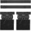 Quick Detachable Buckle For Tactical Vest MOLLE Plate Side Belt Straps, 2 Pack Black 2