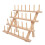Beech Wood Wax Thread Holder 4 Rows Durable DIY Storage Rack 1