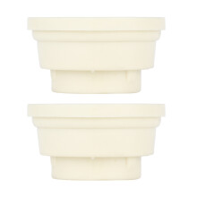 Protetores de escada para piscina enterrada, acessório essencial para estabilidade e segurança, capas de borracha de fácil instalação para