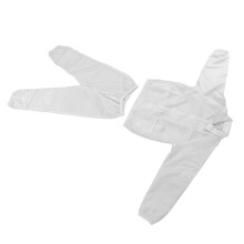 Schutz Overall Antistatisch Polyester Weiß XXL für Werkstatt