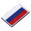 Versatile Russia Flag Patch Embroidered Hook & Loop for Hats & Bags 10
