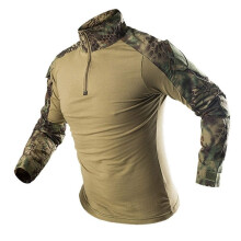 12 Camouflage Colors Army Combat Uniform Military Shirt Cargo Paintball Tactical Cloth Elbow Pads Waistcoat Size S