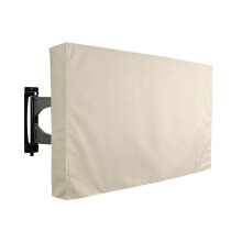 Outdoor TV Cover Weatherproof Waterproof Protector for 5558 Inch Screen Universal Mount White