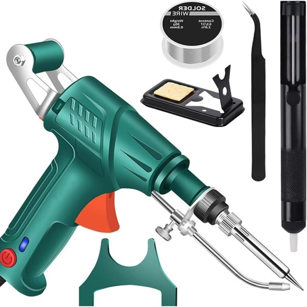 Internally Heated Industrial Laser Welding Tools 3In1 Soldering Iron And Gun Set Black External Heat 9382693273017