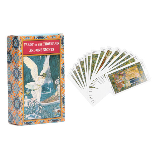 78pcs Classic Coated Paper Tarot Deck for Divination and Future Telling 1