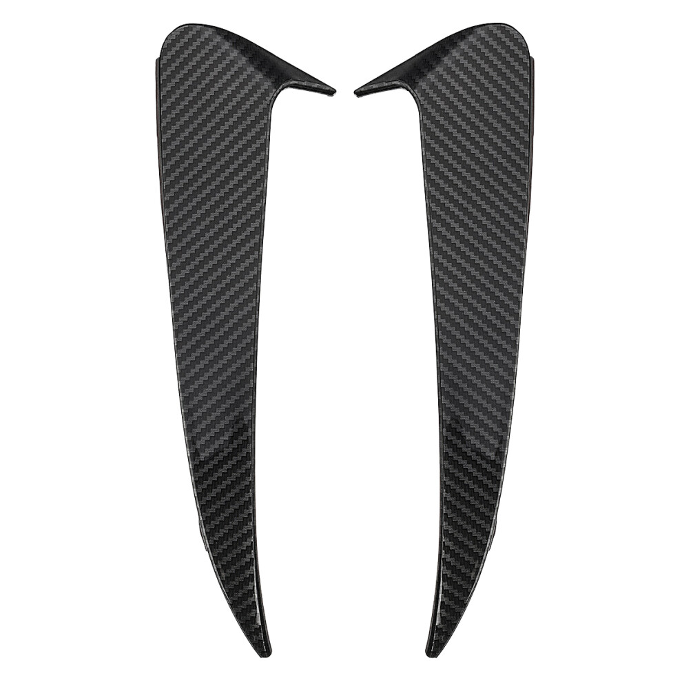 Carbon Fiber Rear Bumper Spoiler Air Vent Cover Side Canard For - C Class W205 C43 C63 Amg 2014-2019 6031841331217