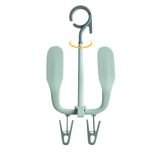 Shoe Drying Hanger Rotating Dry Rack for Shoes Swivel Rack for Shoes Adjustable Drying Hanger Fast Draining Green
